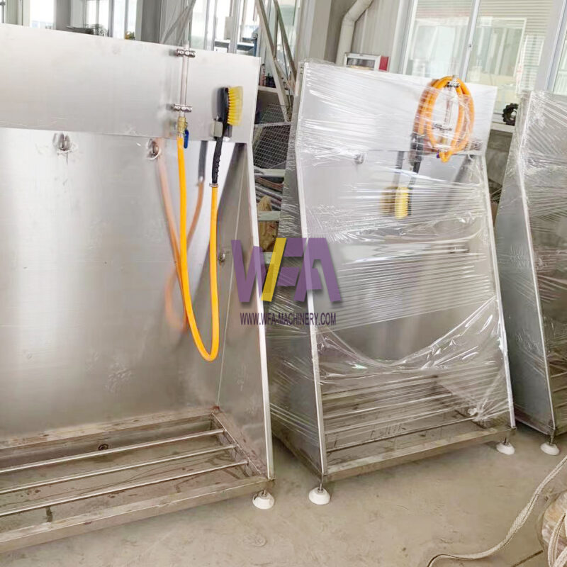 Livestock Equipment Apron Cleaning Machine Slaughter House Project