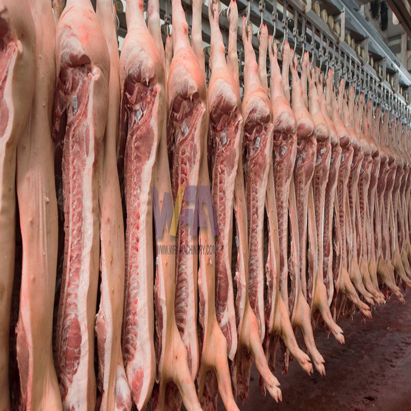 Slaughtering Equipment Pig Carcass Transportation Store Convey Rail Abattoir Plant