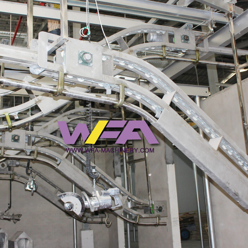 Cattle Slaughtering Machine Best Design of Carcass Transfer System Elevator WFA FC-TS06