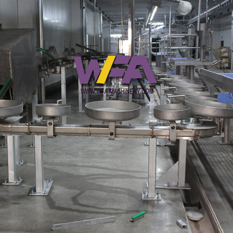 Pig Killing Machine EXW Price of Animal White & Red Offal Synchronous Quarantine Conveyor Inspection System WFA FP-P-03