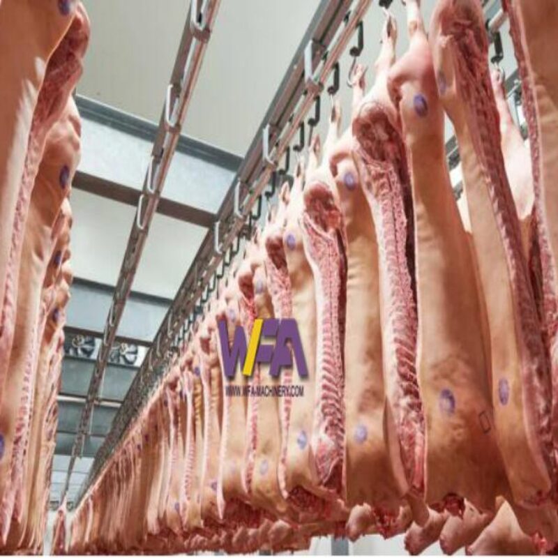 Slaughterhouse Modern Abattoir Equipment of Pig Carcass Transportion and Store Convey Rail WFA FP-TS03