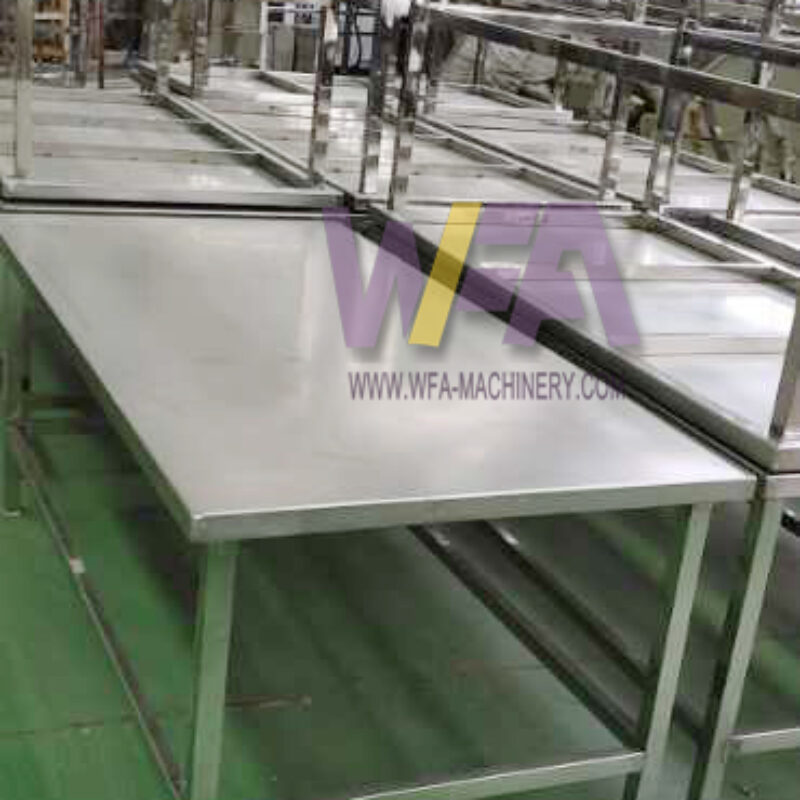 Halal Cow Slaughter Original Factory Supply of Deboning Trimming Table Double Stage Table WFA