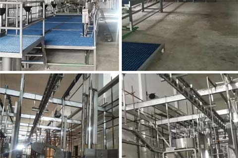 WFA enterprise supplier the 500cattle & 1000sheep slaughtering line project in perfect ending.