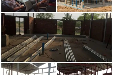 Be installation completed CATTLE SLAUGHTER HOUSE plant in SOUTHEAST ASIA at 2021 by WFA engineering.