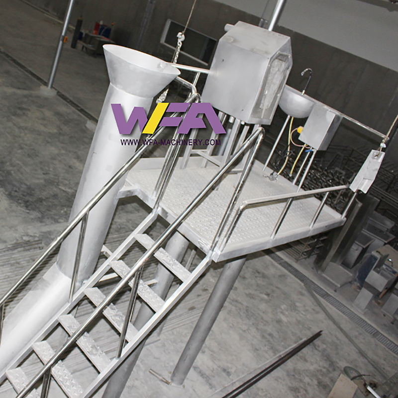 Abattoir Machine SGS Approved Professional Slaughter House of Cylindrical Chute WFA FS-CP09