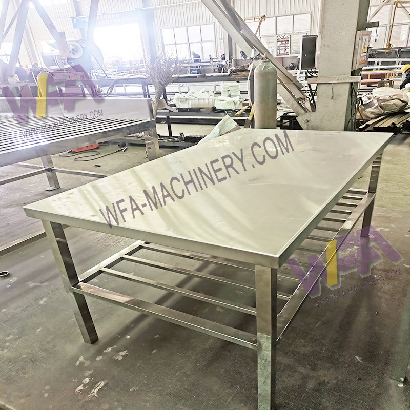 Butcher Equipment Stainless Steel Packing Table Turkey Slaughter Machine