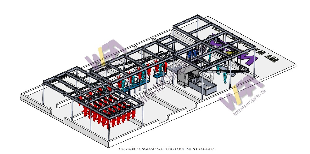The 100 Pig Slaughtering Line Project For Meat Processing Plant