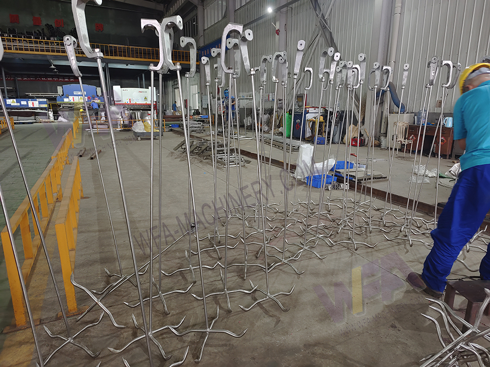 Goat lamb whole carcass cooling room hanger for slaughterhouse project