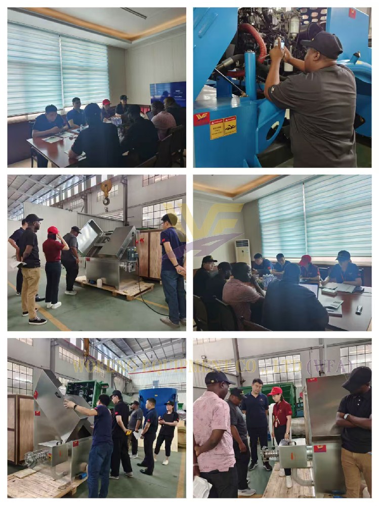 A delegation from a major African firm visited WFA factory for an on - site inspection, aiming to ensure product quality and boost cross - continent cooperation.​