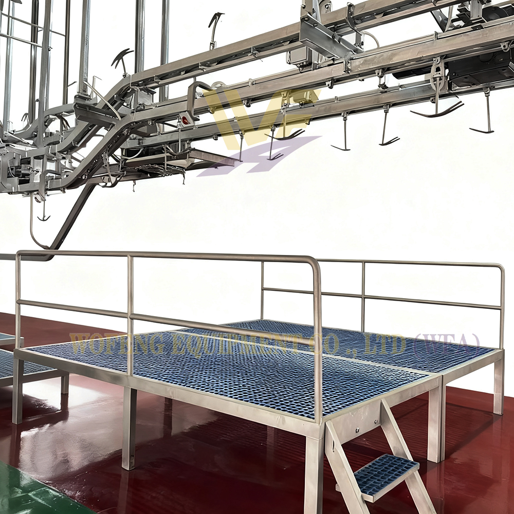 Abattoir Equipment Carcass Processing Platform Sheep Slaughterhouse