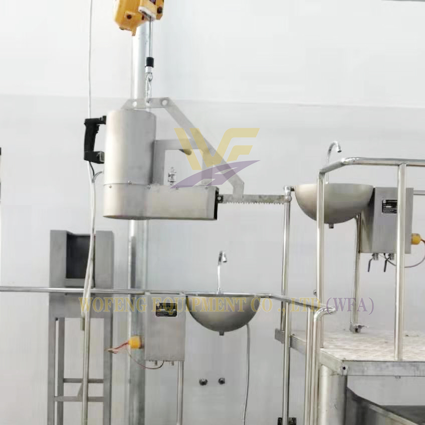 Complete Slaughter Line Reciprocating Breastbone Brisket Saw Abattoir