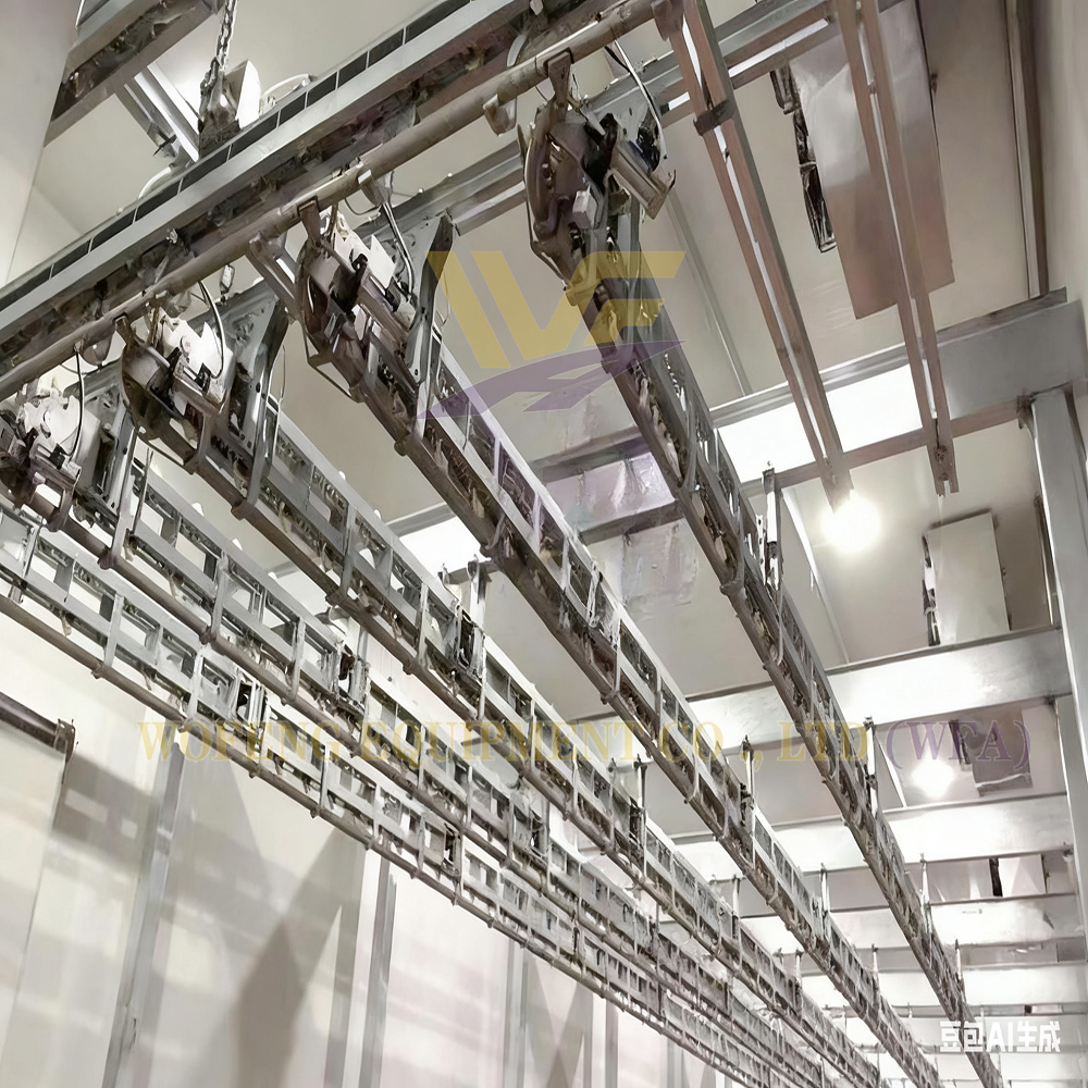 Livestock Equipment Carcass Pre-chilling Conveyor Pig Slaughter Line