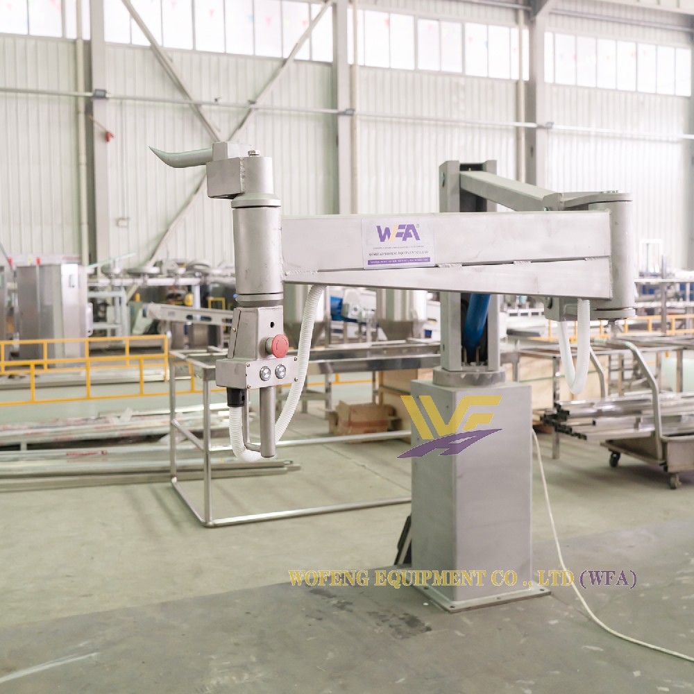 Abattoir Machine Hydraulic Carcass Arm Loading Slaughtering Equipment