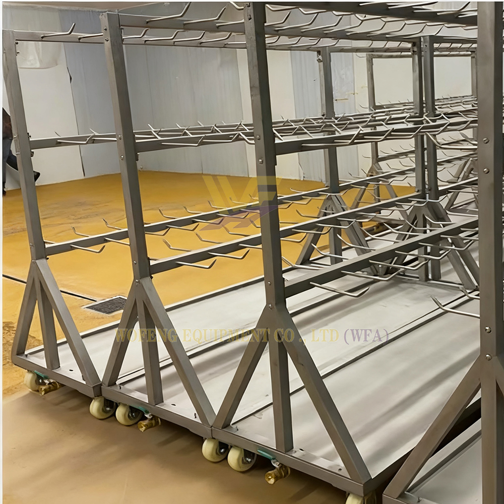 Butcher Equipment By Products Trolley Slaughterhouse