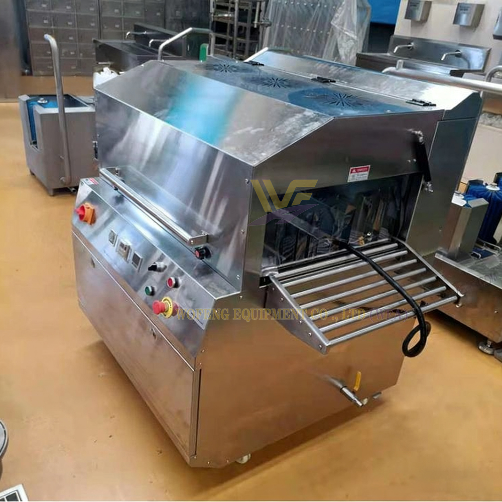 Butcher Equipment Automatic Heat Shrink Tunnel Shrink Wrap Machine Slaughterhouse