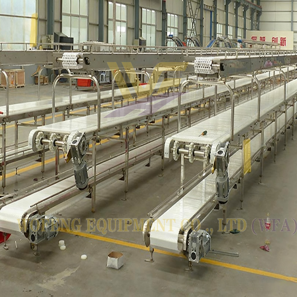 Abattoir Deboning & Trimming Multilayer Belt Conveyor Slaughtering Equipment