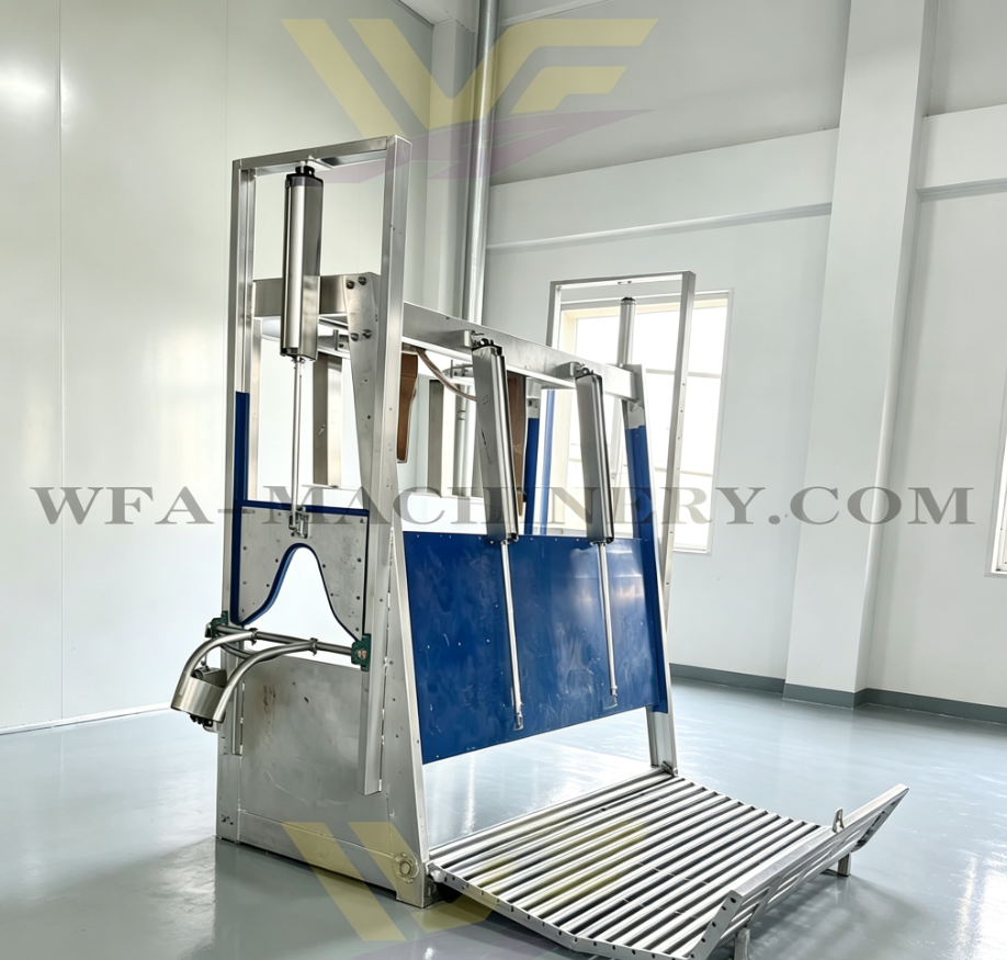 Beef Stunning Box – WFA Professional Cattle Abattoir Slaughter Equipment